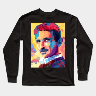 Nikola Tesla Long Sleeve T-Shirt